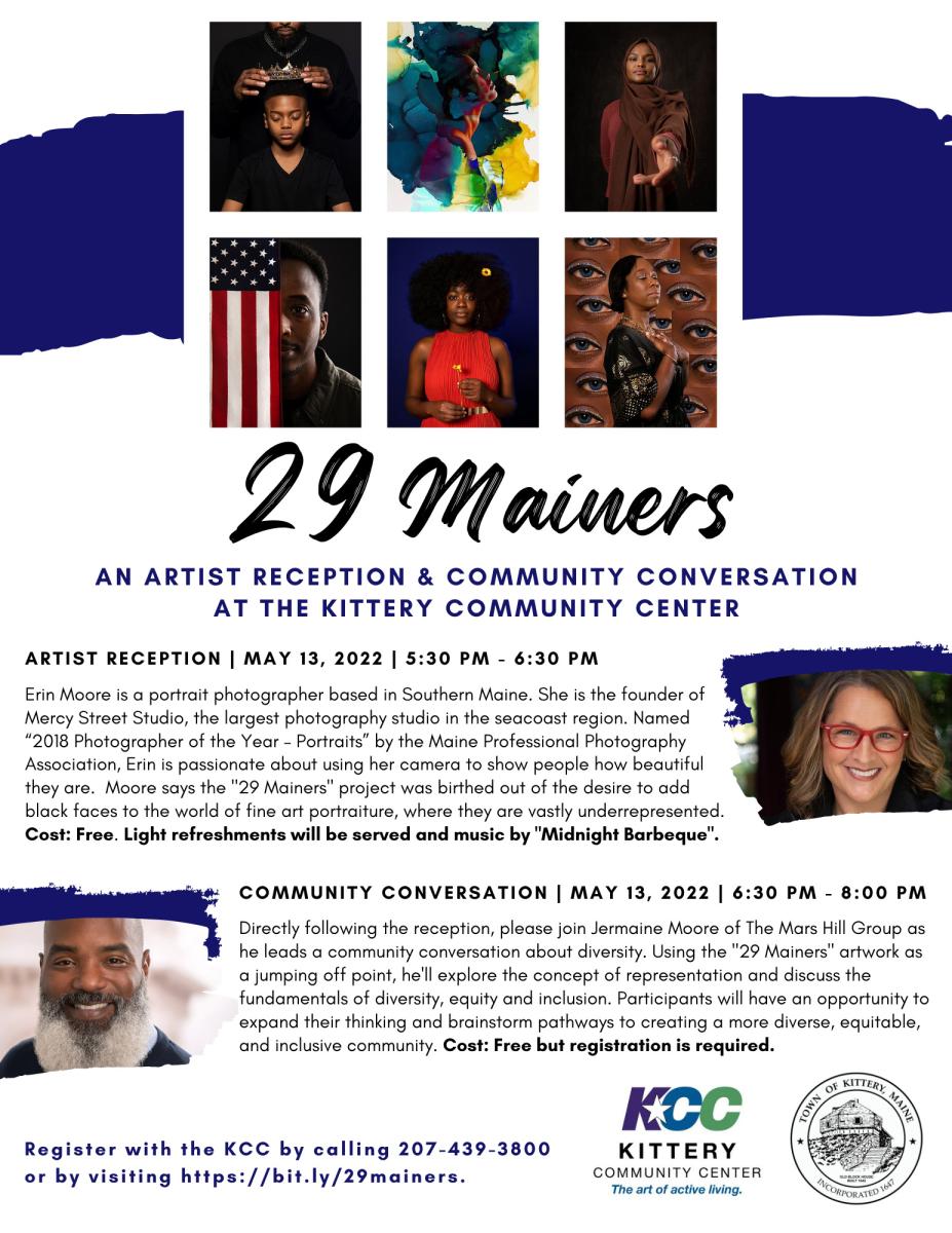 &quot;29 Mainers&quot; art exhibit and community conversation Kittery