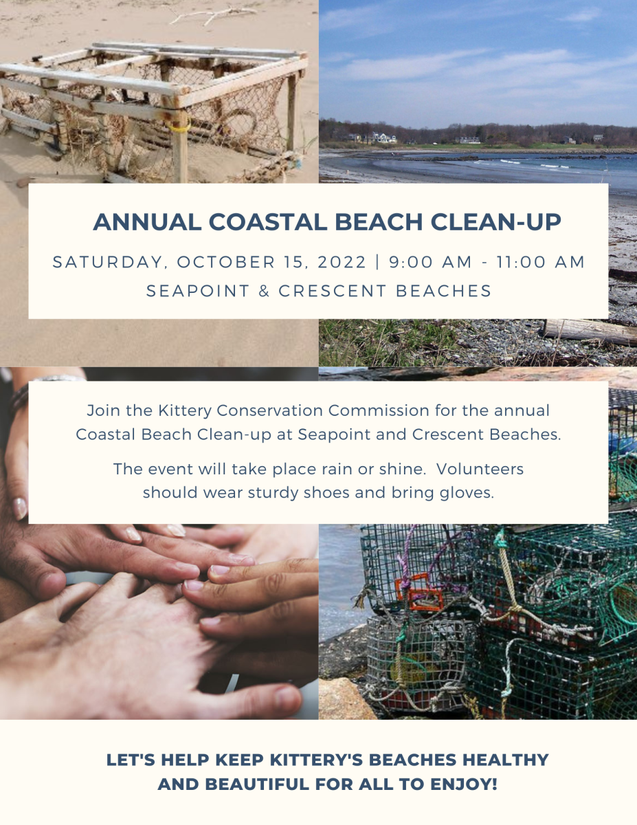 Annual Beach Clean-up Kittery