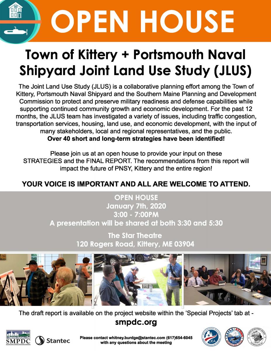 Kittery PNSY JLUS Open House