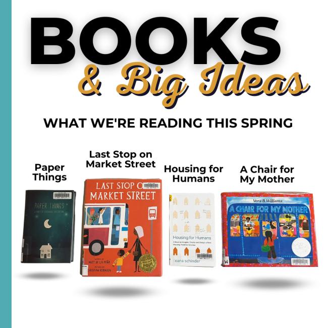 Books &amp; Big Ideas - Spring Reading List