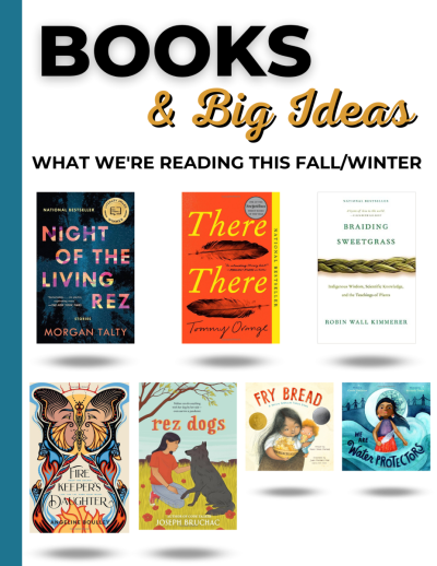 List of books and their book covers for Books &amp; Big Ideas Community Read Program