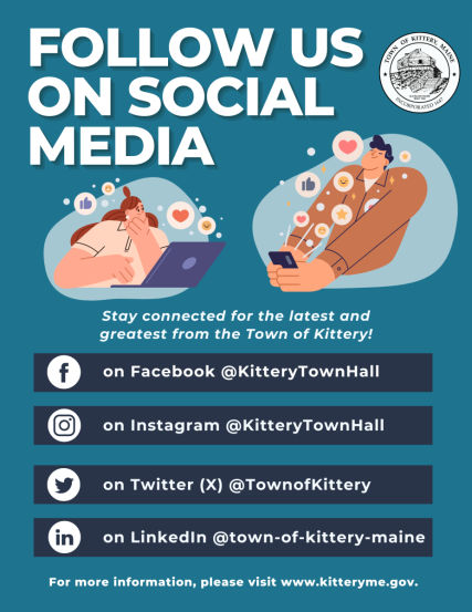 Follow the Town of Kittery on Social Media