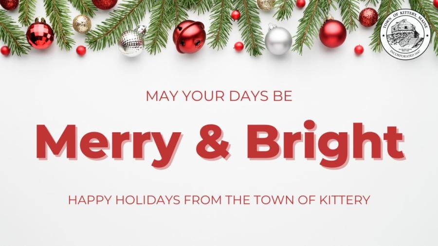 Happy Holidays from the Town of Kittery