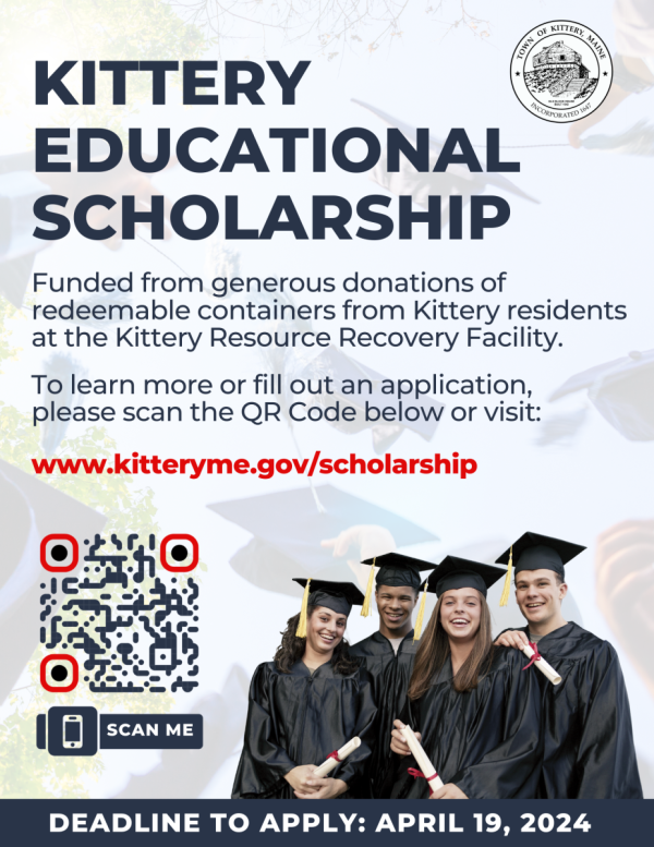  Kittery Educational Scholarships Available Now