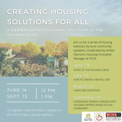 Creating Housing Solutions For All Flyer