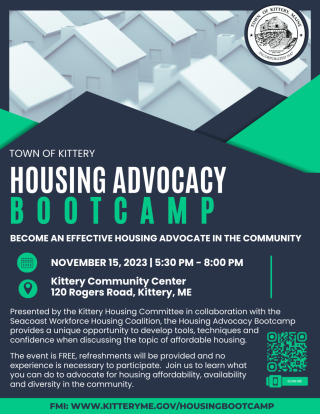 Housing Advocacy Bootcamp Flyer