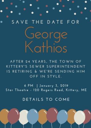 George Kathios Retirement