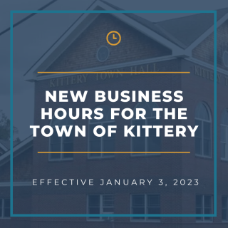 New Business Hours for the Town of Kittery