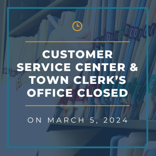 Customer Service Center Closed on March 5