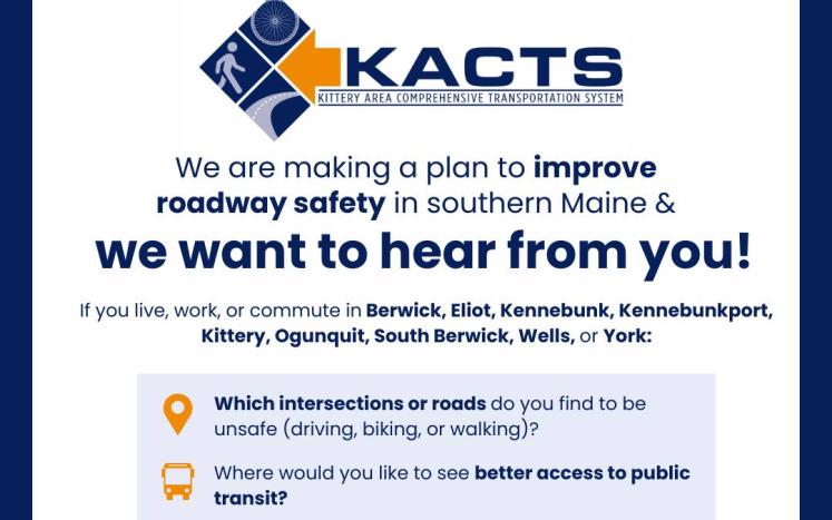 Informational image about KACTS Survey