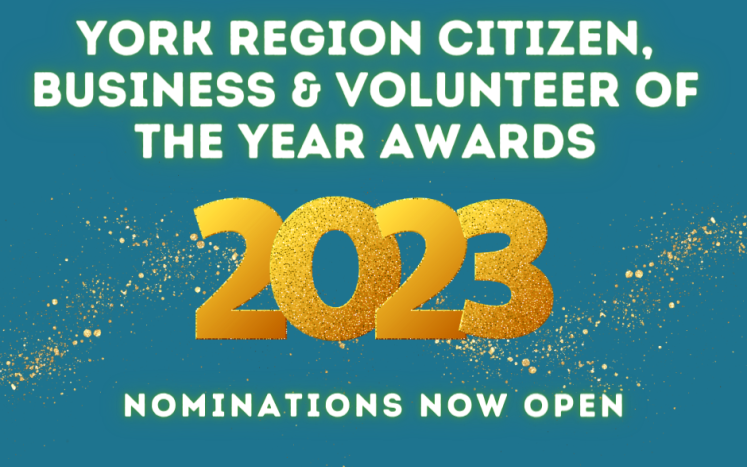 York Region Award Nominations Open Now for 2023