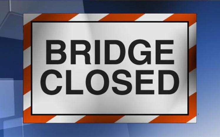 Memorial Bridge Closed October 31, 2018