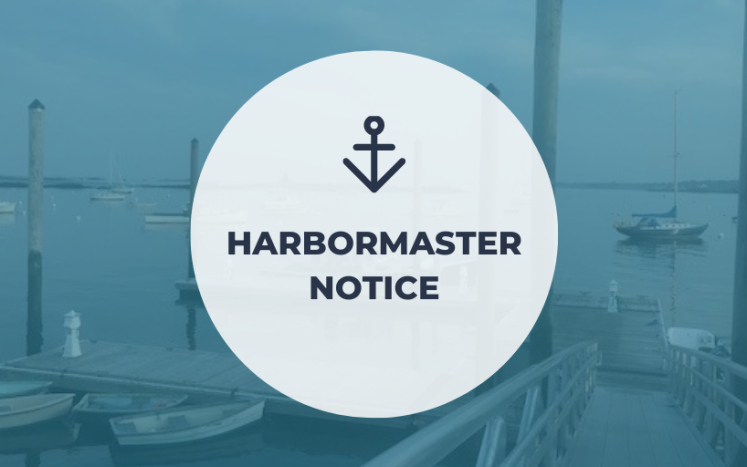 Harbormaster Notice Kittery