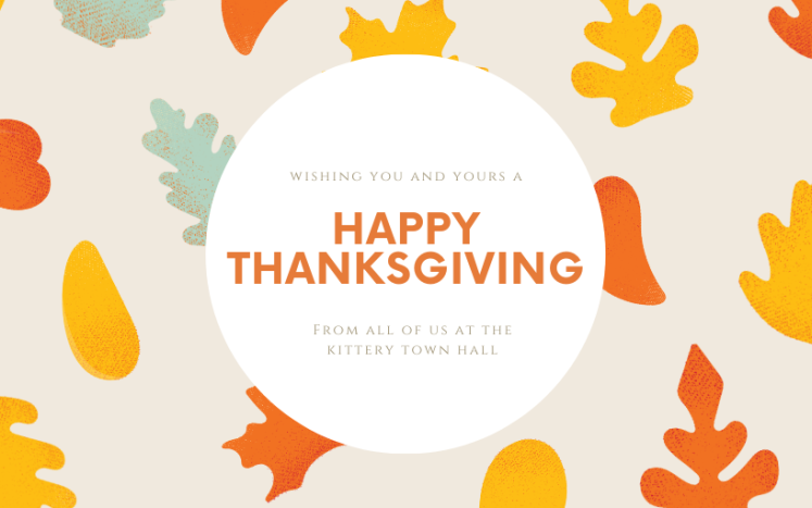 Thanksgiving Holiday Hours Kittery