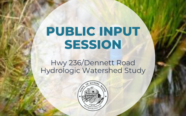 Public Input Session for Hydrologic Study Kittery
